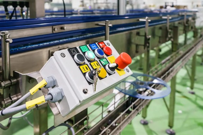 Conveyors should be equipped with which of the following